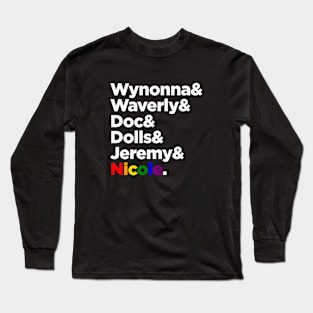 Wynonna Earp and the gang tshirt Long Sleeve T-Shirt